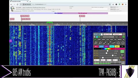 TPM - PK6WBJ - Truths on 3885 KC's east coast AM 80 meters