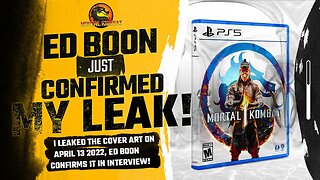 Mortal Kombat 1 Exclusive: ED BOON CONFIRMS MY LEAK WAS RIGHT ABOUT LUI KANG BEING THE COVER STAR!