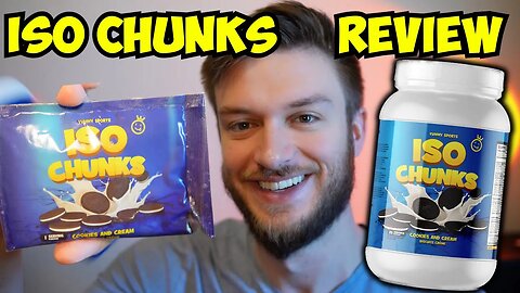 Yummy Sports ISO CHUNKS Cookies and Cream Review