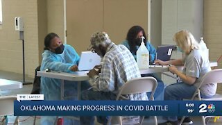 Oklahoma making progress in COVID battle