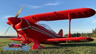 Maiden Flight Review | FMS Pitts V2 1400mm RC Biplane