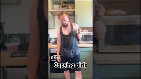 Copying girls shorts #comedy