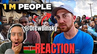 Kenya's Biggest Slum Is INSANE! [REACTION] @drewbinsky