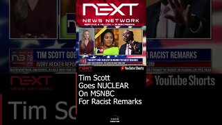 Tim Scott Goes NUCLEAR On MSNBC For Racist Remarks #shorts