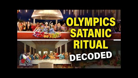 Olympics Satanic Ritual Decoded, YAHWEH Baphomet DARK Matrix Explained🔥