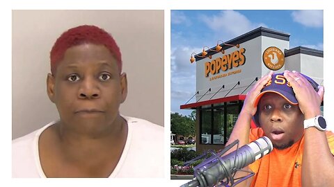 Popeyes customer GOES NUTS and RAMS her SUV into the restaurant over missing BISCUITS!