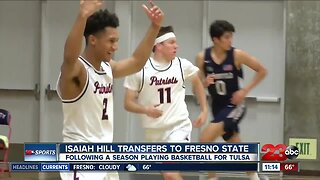 Isaiah Hill officially transfers to Fresno State from Tulsa
