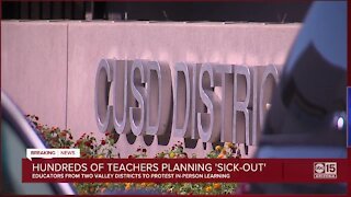 Hundreds of Valley teachers planning sickout