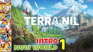 Terra Nil | Part 1 Intro | Indie Game | Strategy | Relaxing | Puzzle | City Builder | PC