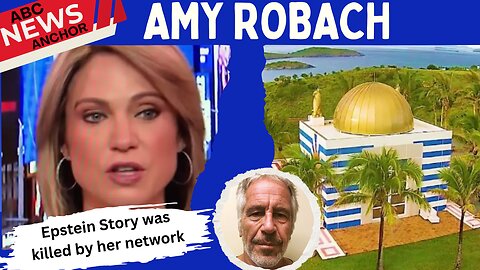 ABC anchor Amy Robach was caught on camera claiming the network killed her Epstein Story