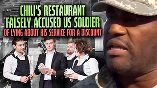 Chili's Restaurant Falsely Accused US Soldier Of Lying About His Service For A Discount