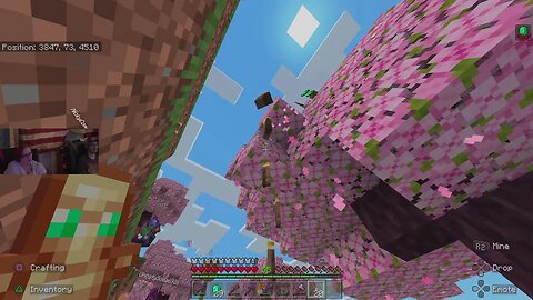 Minecraft: Hard raid in Mom's blossom village!