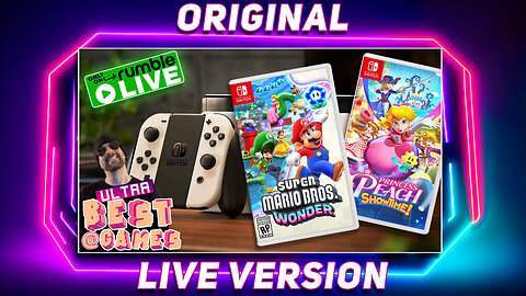 Mario Wonder & Princess Peach Showtime | ULTRA BEST AT GAMES (Original Live Version)