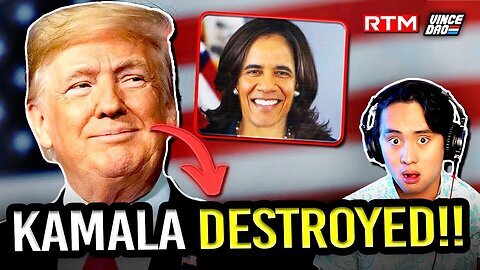 TRUMP RELEASES BRUTAL AD ON KAMALA HARRIS AS BIDEN DROPS OUT!
