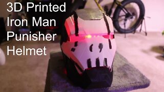 3D Printed Iron Man Punisher Helmet