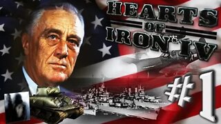 Let´s Play Hearts of Iron IV | Blood Alone | United States | PART 1