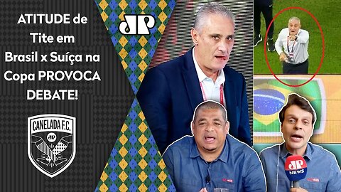 "EU ACHEI ANTIÉTICO! O Tite, ao FAZER ISSO, sabe que..." Atitude em Brasil x Suíça GERA DEBATE!