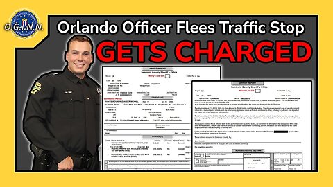 Orlando Officer Arrested for Fleeing Traffic Stop
