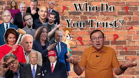 My Blog: Who Do You Trust?