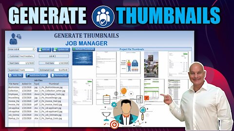 Learn How To Create PDF, Excel, Word & Picture Thumbnails In Excel [Full Course]