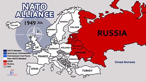 NATO Alliance Hostile Expansion towards Russia