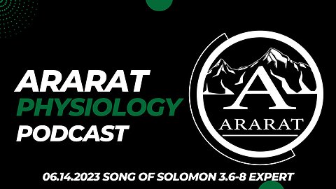 06.14.2023 Song of Solomon 3.6-8 Expert