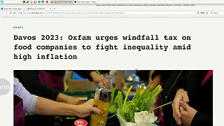 Oxfam urges windfall tax on food companies to fight inequality amid high inflation