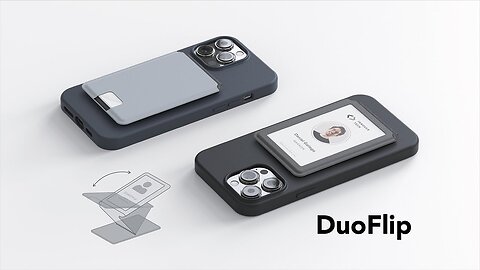 DuoFlip: The Flippable MagSafe ID Card Holder