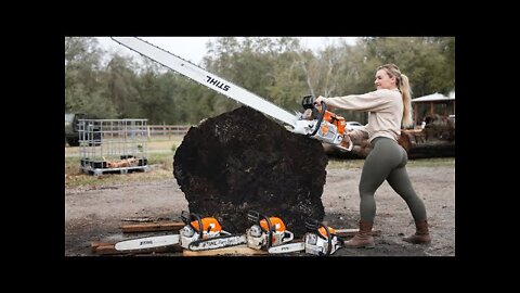 The Worlds Most Powerful Chainsaw Stihl MS 881- Our Biggest Sponsor Yet