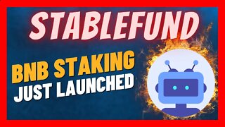 STABLE FUND 🔥 BNB Stake Just Launched 🚀