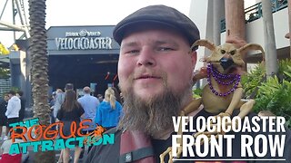 VelociCoaster Front Row | Universals Island Of Adventure.