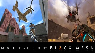 Half Life Vs Black Mesa Short (Surface Tension Part 6)