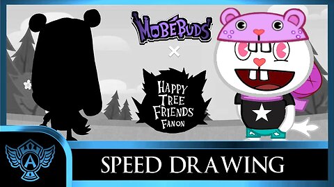 Speed Drawing: Happy Tree Friends Fanon - Timid | Mobebuds Style