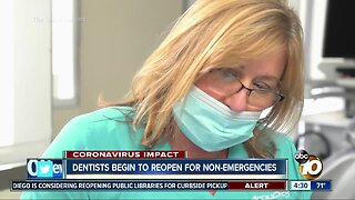 Some dentists to resume non-emergency care on Monday