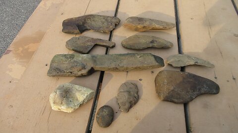 Archaic Stone Tools And Ancient Artifacts mound site