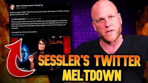 G4TV's Adam Sessler's LATEST Twitter Meltdown