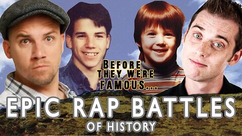 EPIC RAP BATTLES OF HISTORY - Before They Were Famous