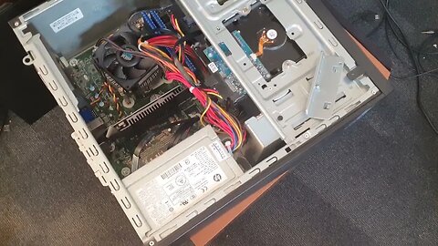 Upgrading my Intel Core i5-4590S HP PC computer to a 710 2 GB graphics card & 16gb ram part 1