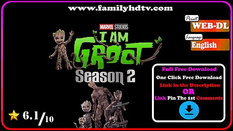 I Am Groot (Season 2) (2023) Full Free Complete Download {Disney+ Hotstar+ Marvel Studios} #marvel #tv #free #shorts #episode