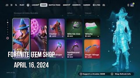 Fortnite Item Shop|April 16, 2024