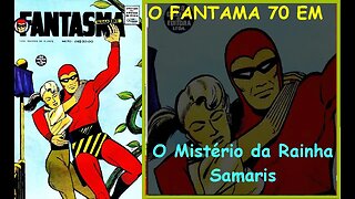 O FANTAMA 70 EM O MISTERIO DA RAINHA SAMARIS #gibi #comics #quadrinhos #hitorieta #museusogibi