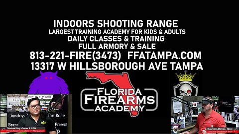 The Consumer Quarterback Show - Thomas King Florida Firearms Academy