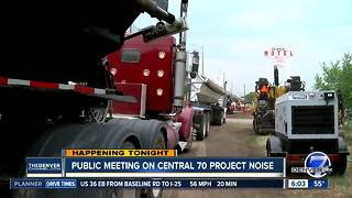 Protests planned at I-70 noise meeting Thursday evening