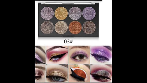 Miss Rose Glitter Pallete