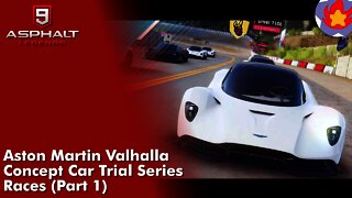 Aston Martin Valhalla Trial Series Races (Part 1) | Asphalt 9: Legends for Nintendo Switch