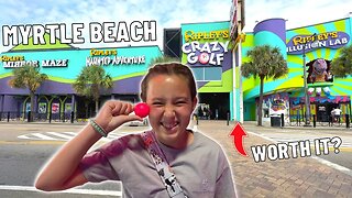 Ripley's Crazy Golf & Illusion Lab in Myrtle Beach SC | Best Indoor Mini Golf?