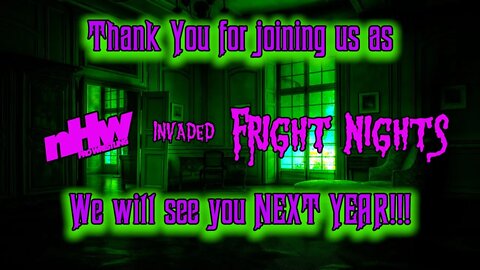 Thank You for joining New Heights Wrestling at Fright Nights 2022