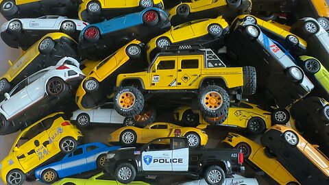 Various Diecast Model Cars From The Box