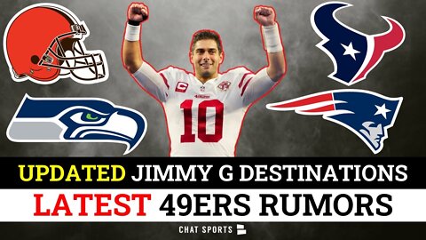 UPDATED Jimmy Garoppolo Destinations If He's Cut Or Traded