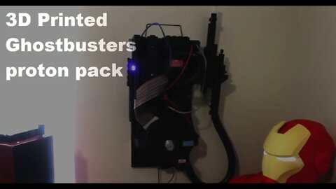 3d printed ghostbusters proton pack